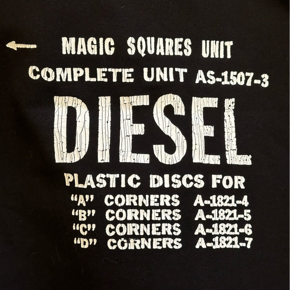 DIESEL French Terry Sweatshirt - Picture 3 of 8